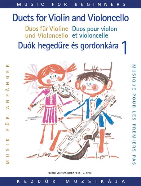 Beginning Duets For Violin and Cello, Vol. 1.