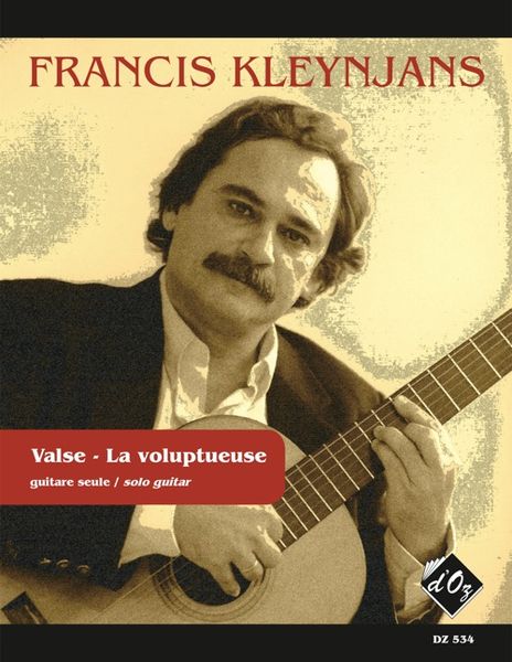 Valse - la Voluptueuse, Op. 194 : Pour Guitare Seule. Intermédiaire.