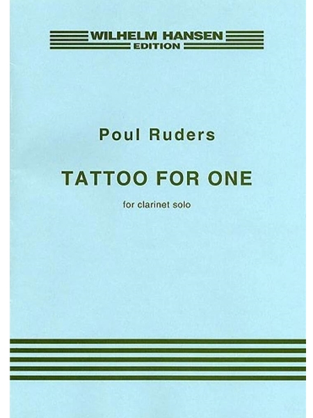 Tattoo For One (1984) : For Clarinet Solo.