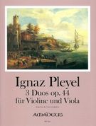3 Duos Op. 44 : Für Violine und Viola.