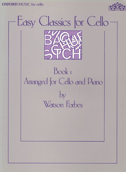 Easy Classics : For Cello and Piano - Book 1.