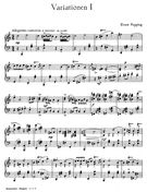 Variationen I : Für Klavier (1948).