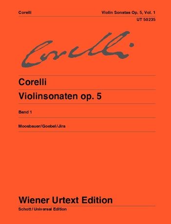 Violin Sonatas Op. 5 - Vol. 1 : Sonatas 1-6.