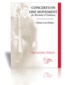 Concerto In One Movement For Marimba (1991) : Piano reduction.