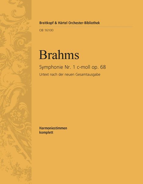 Symphony Nr. 1 In C Minor Op. 68 - Wind Parts.