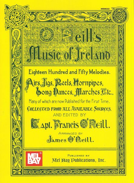O'Neill's Music Of Ireland : For Fiddle.