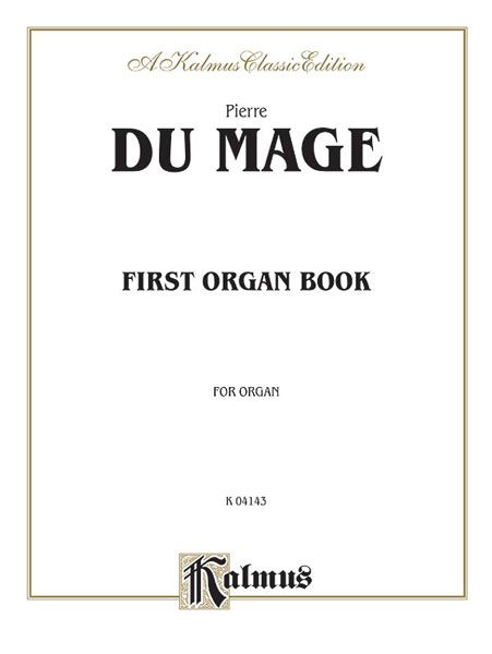 Organ Book.