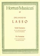 Sechs Fantasien Für Zwei Violinen / arranged For Recorders.