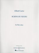 Scrivo In Vento : For Flute Solo.