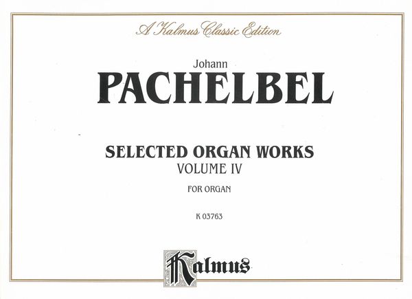 Organ Works, Vol. 4.