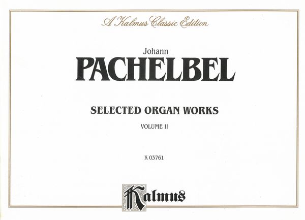 Organ Works, Vol. 2.