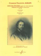 Douze Etudes Dans Les Tons Mineurs, Op. 39, Premier Vol. (1-7) : For Piano.