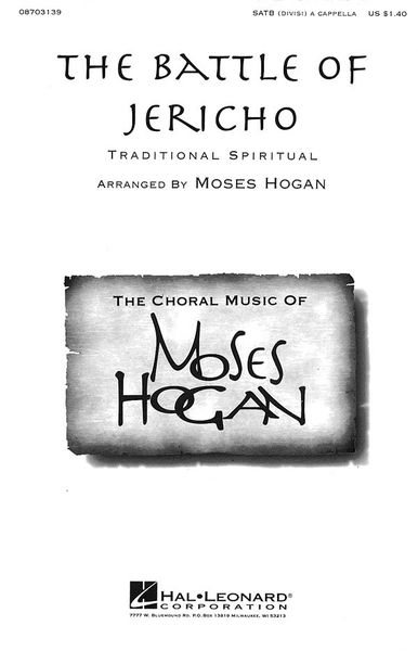 Battle Of Jericho : For SATB Divisi A Cappella.