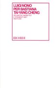 Per Bastiana Tai-Yang Cheng : Per Nastro Magnetico E Strumenti (1967).