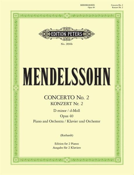 Piano Concerto No. 2 : For Two Pianos.