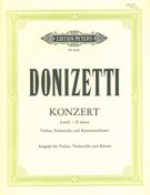 Concerto In D Minor : For Violin, Violoncello & Chamber Orchestra / reduction For Piano.