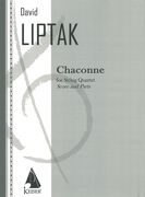 Chaconne : For String Quartet (2000).