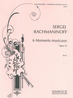 Six Moments Musicaux : For Piano Solo, Op. 16 / edited by Martin Frey.