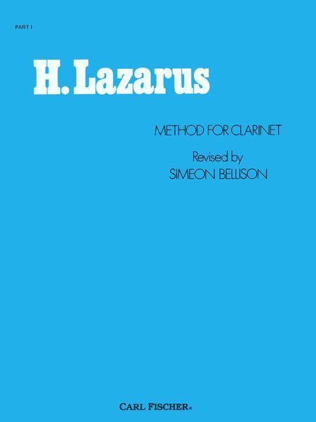 Method For Clarinet, Book 1.