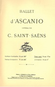 Ascanio (Ballet) : For Piano.