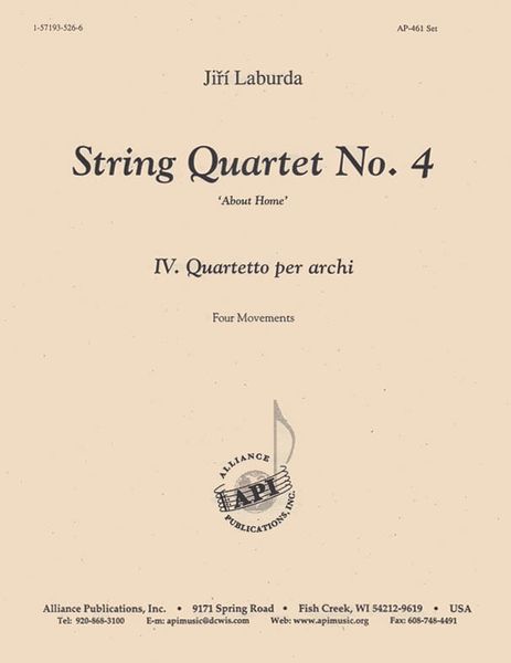 String Quartet No. 4 (About Home).
