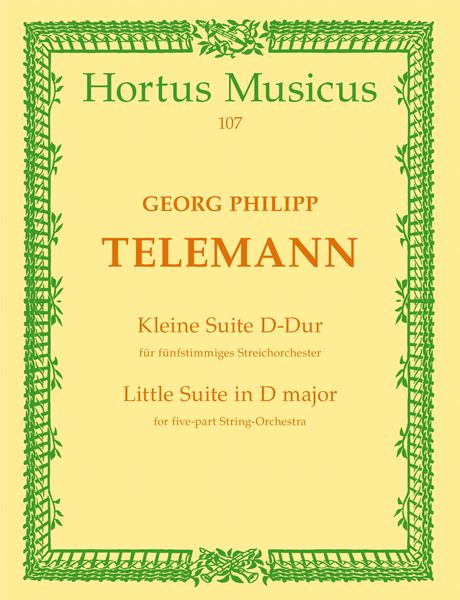 Little Suite In D Major : For Five-Part String Orchestra.