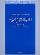 Don Quichotte Suite : Fü Streichorchester und Cembalo (Klavier).