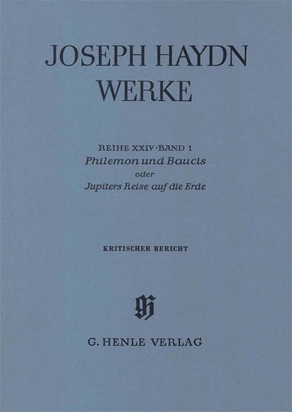 Philemon and Baucis : A German Marionette Opera.