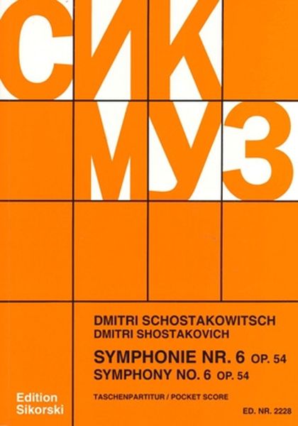 Symphony No. 6, Op. 54.