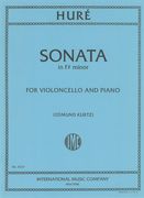 Sonata In F# Minor : For Violoncello and Piano / edited by Edmund Kurtz.