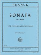 Sonata In A Major : For String Bass And Piano / Edited By Sankey And Casadesus.