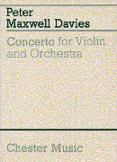 Concerto : For Violin and Orchestra.