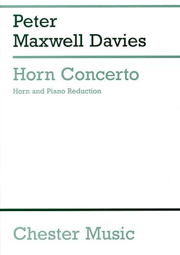 Horn Concerto : Piano reduction.