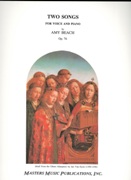 Two Songs, Op. 76 : For Voice and Piano.