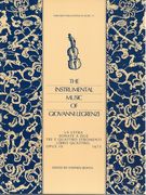 Cetra : Sonate A Due Tre E Quattro Stromenti, Libro Quattro, Op. 10 (1673).