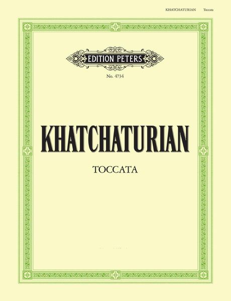 Toccata, 1934 : For Piano.
