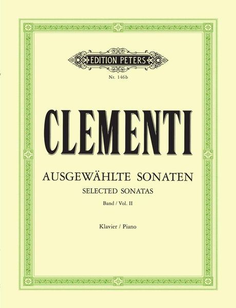 Celebrated Piano Sonatas (24), Vol. 2 / Nos. 8-12.