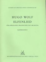 Elfenlied / Vocal Score by Leopold Spitzer.