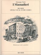 Masnadieri : Melodramma In Quatro Atti Di Andrea Maffei.