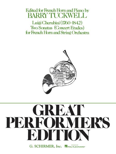 2 Sonatas For French Horn and Piano / edited by Barry Tuckwell.
