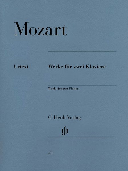 Werke Für Zwei Klaviere.