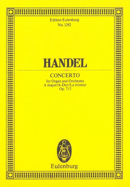Organ Concerto In A Minor, Op. 7 No. 2.