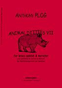 Animal Ditties VII : For Brass Quintet and Narrator.