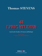 48 Lyric Studies Trumpet (Or Other Treble Clef Instruments).