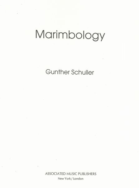 Marimbology.