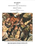 Quartet In F : For Two Violins, Viola and Violoncello / edited by Mily Balakirev & Sergei Liapunov.