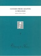 Twelve Melodie Preparatorie Al Canto Drammatico : Con Accompagnamento Di Pianoforte.