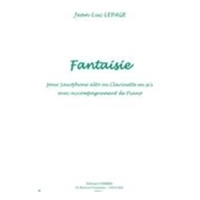 Fantaisie : Pour Saxophone Alto Ou Clarinette Avec Accompagnement De Piano.