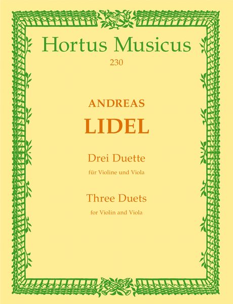 Three Duets, Op. 3 Nos. 1-3 : For Violin and Viola.