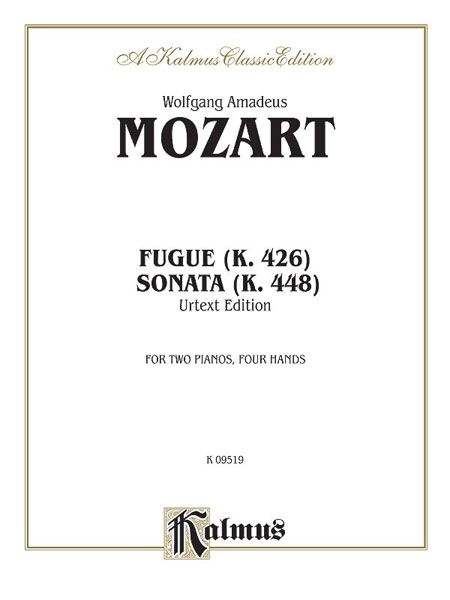 Sonata and Fugue : For 2 Pianos, Four Hands.